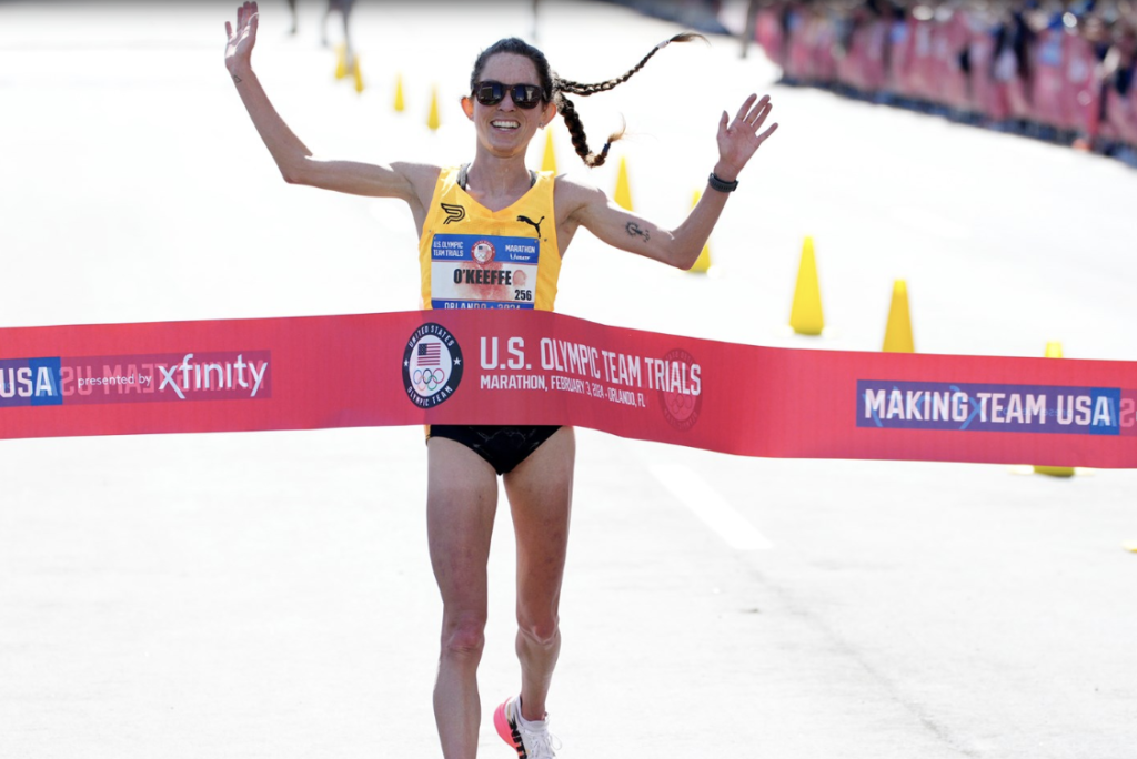 USATF PacificELITE PAConnected Fiona O’Keefe 1st Olympic Marathon